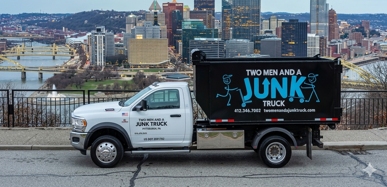Junk Removal Pittsburgh, PA | TWO MEN AND A JUNK TRUCK®