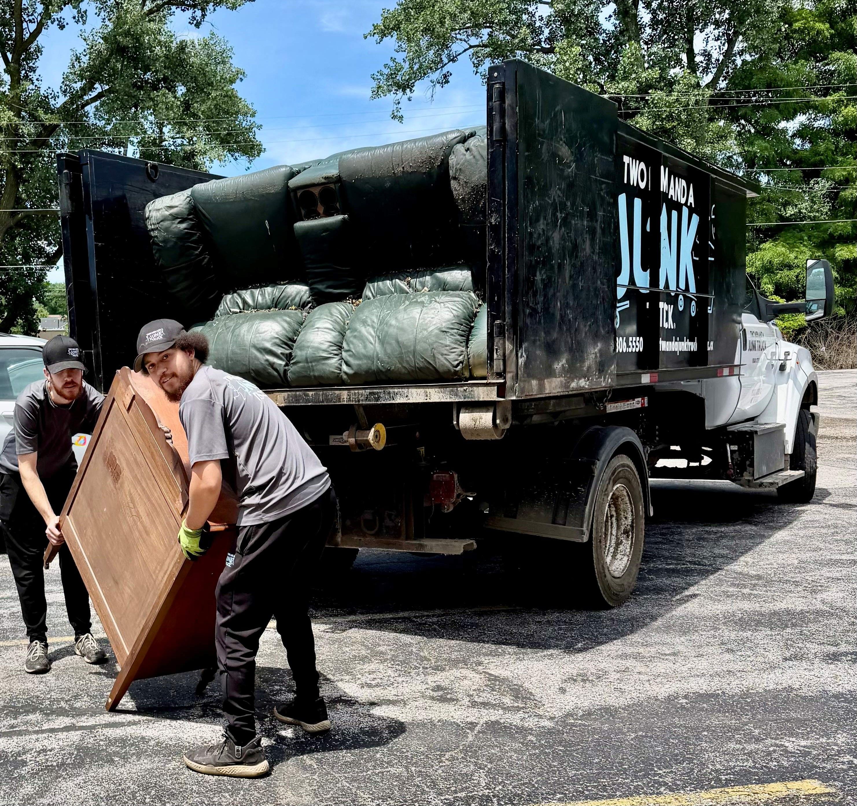 Haulers Removing Furniture in Peoria