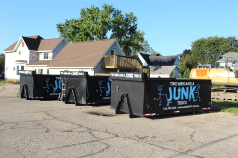 Dumpsters by TWO MEN AND A JUNK TRUCK