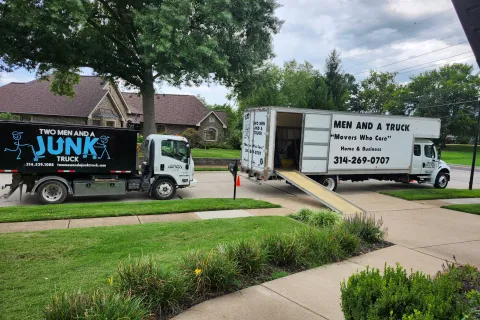 Junk Truck and Moving Truck 