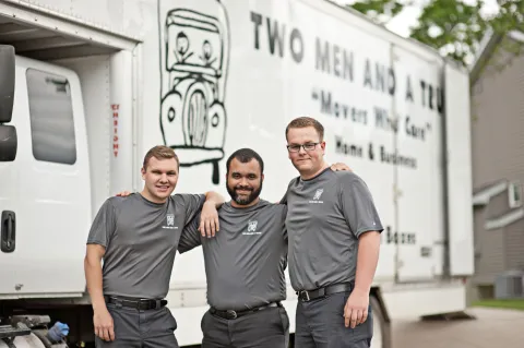 Image of TWO MEN AND A TRUCK moving crew