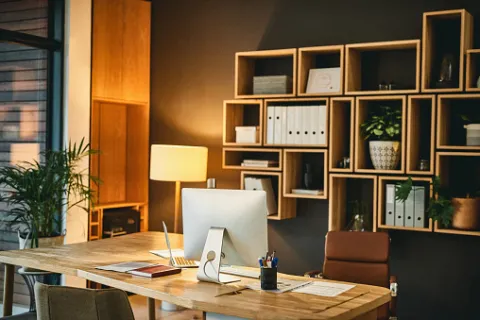 A well-organized desk for maximum productivity and creativity