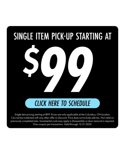 $99 junk removal in Columbus
