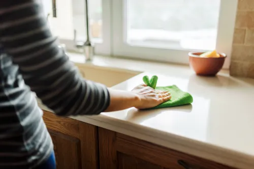 cleaning-off-the-table