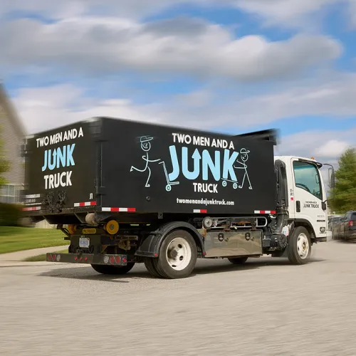 junk removal junk haul away truck