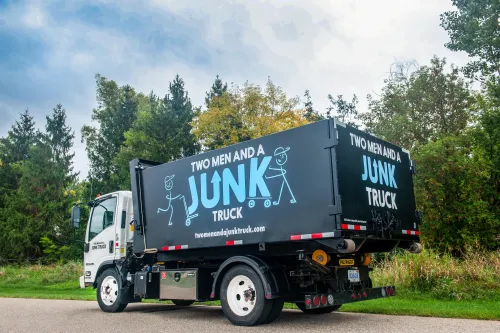 Junk Truck on the road