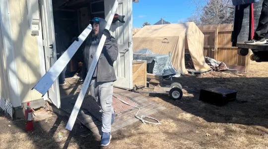 two men and a junk truck davenport shed removal and disposal
