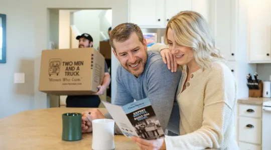 customers are happy with the help of the junk haulers decluttering their home