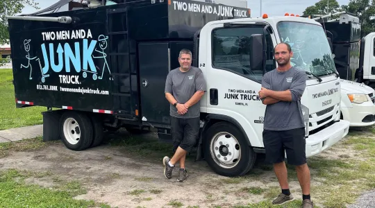 Truck and crew picture