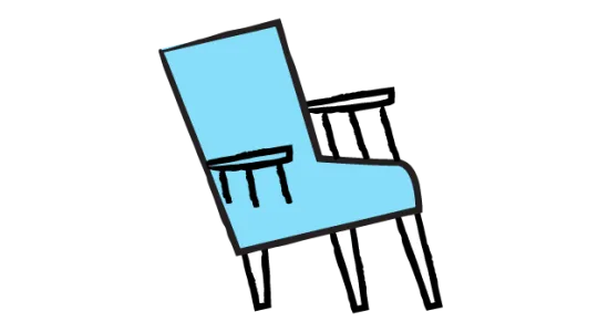 icon of a piece of old furniture 