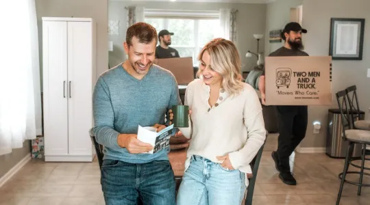 customers excited about junk removal services