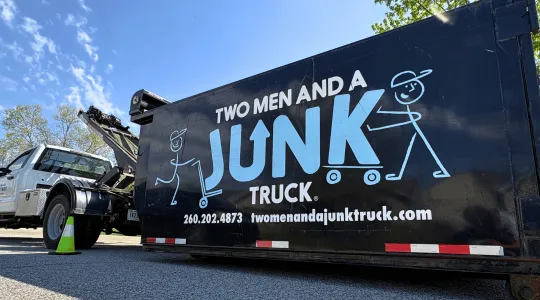 Picture of junk truck