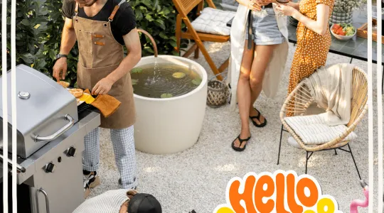 Summer outdoor entertaining