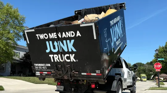 Picture of junk truck