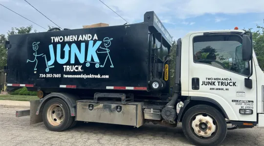 Junk Removal Truck servicing Adrian